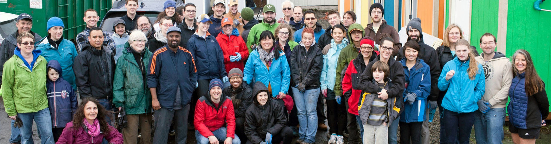 Tiny House Volunteers